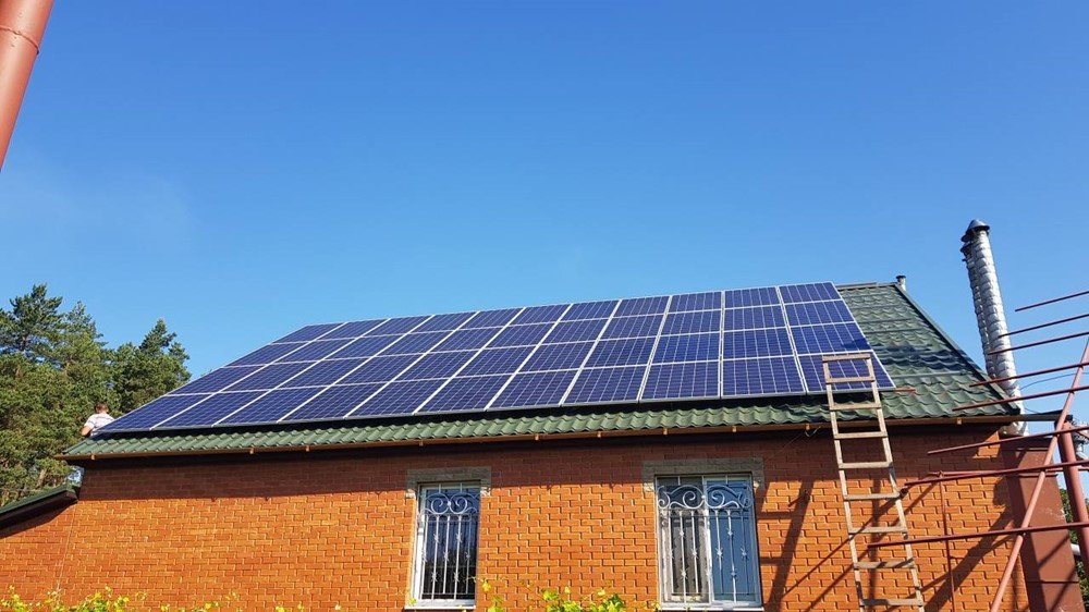 Сумська обл, м Лебедин. 30 квтг. Інвертор Huawei Sun 2000-33 ktl. Панелі - TrinaSolar 275 poly