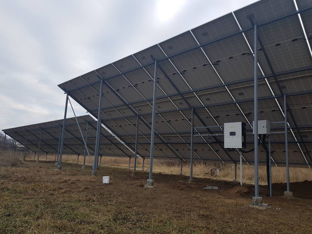 Сумська обл, м Лебедин. 30 квтгод. Інвертор Huawei Sun 2000 - 33 KTL -A. Панелі - LongiSolar 425 moni