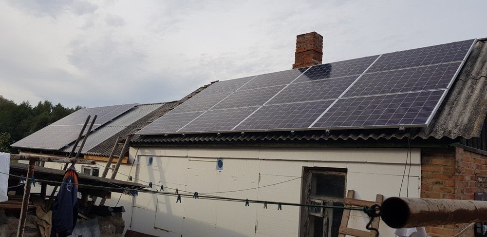 Сумська обл, м Лебедин. Інвертор Fronius Symo 15,0. Панелі - JinkoSolar 270 poly