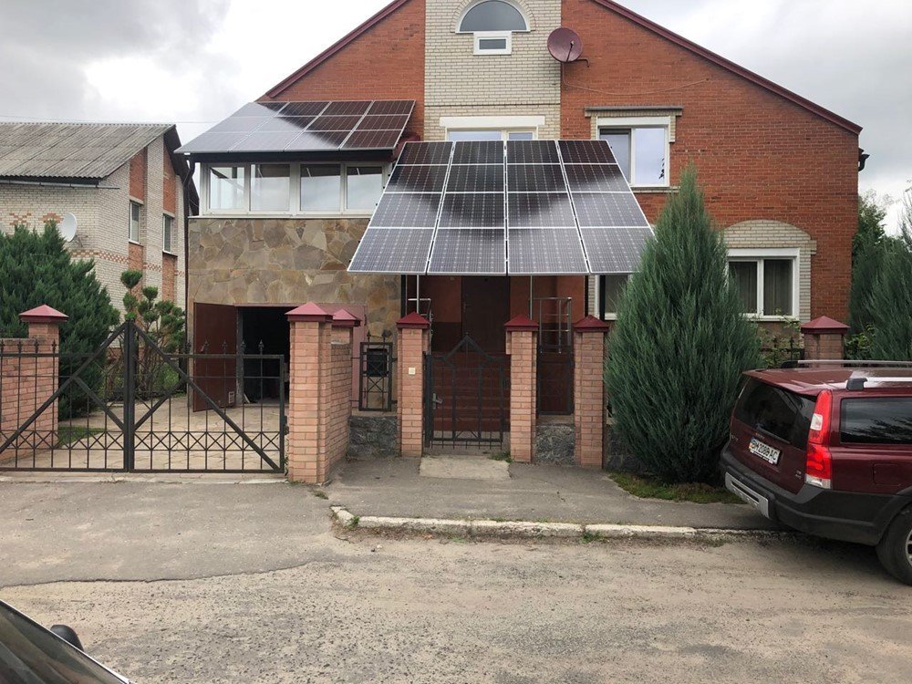 Сумська обл, м. Лебедин. 30 квтгод. Інвертор Huawei Sun 2000 - 33 KTL -A. Панелі - Jasolar 325 mono