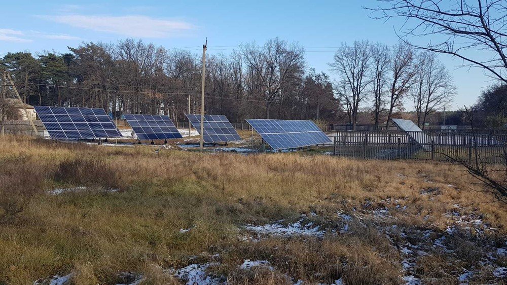 Сумська обл, с. Новомутин. 30 кВтгод. Інвертор Zeversolar Zeverlution Pro 30, панелі Jinko Solar 270 Poly