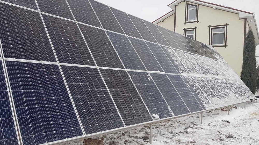 Сумська обл, с. Щекинское. Інвертор Zeversolar Zeverlution Pro 30, панелі JinkoSolar 275 Poly