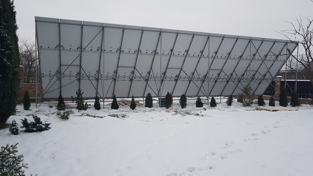 Сумська обл, с. Щекинское. Інвертор Zeversolar Zeverlution Pro 30, панелі JinkoSolar 275 Poly