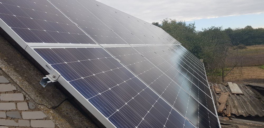 Сумська обл, смт. Воронеж. 30 квт. Інвертор Zeversolar Zeverlution Pro 30, панелі Longisolar 300 mono