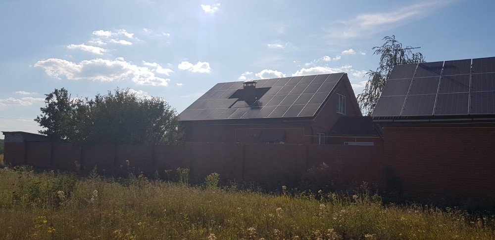 Харківська обл, м. Південне. 20 квтг. Інвертори SMA STP 10000 + 10000. Панелі - Jinko Solar 270 poly